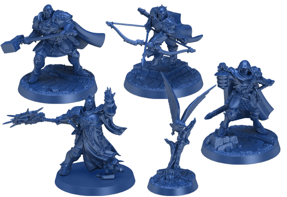 Image Carousel miniatures unpainted